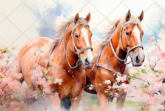 Spring Horses