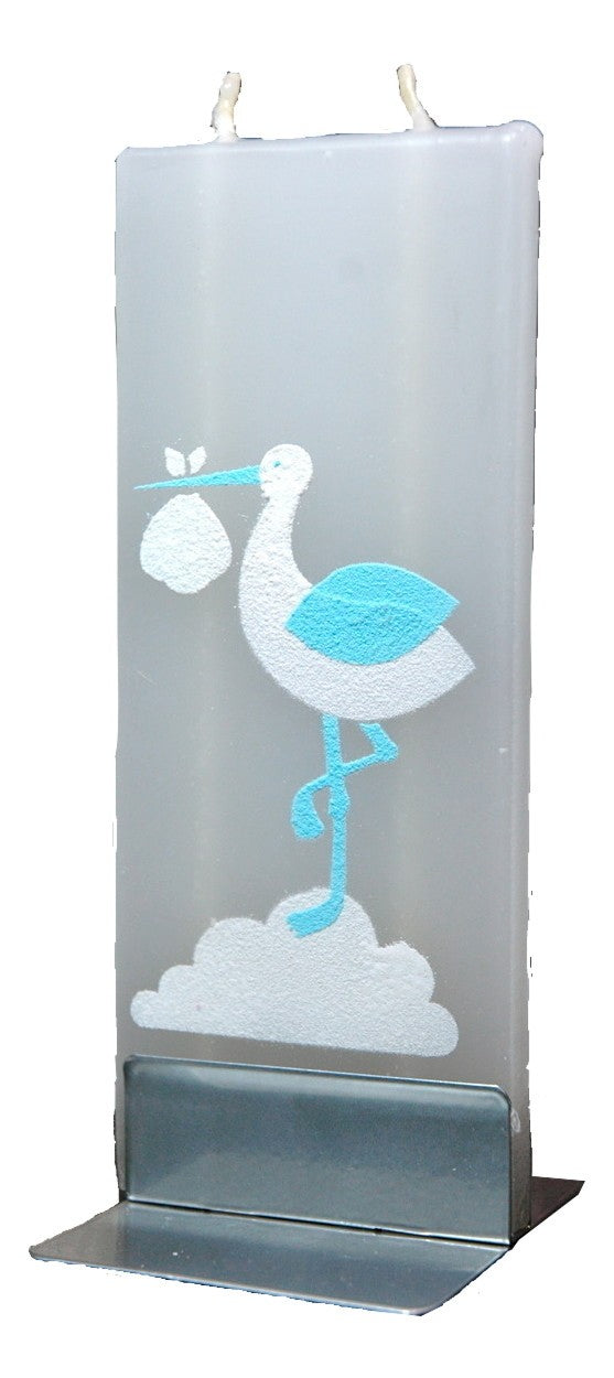 Boy Flat Candle