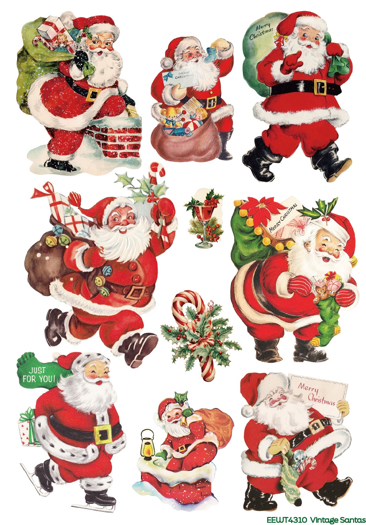 Vintage Santas