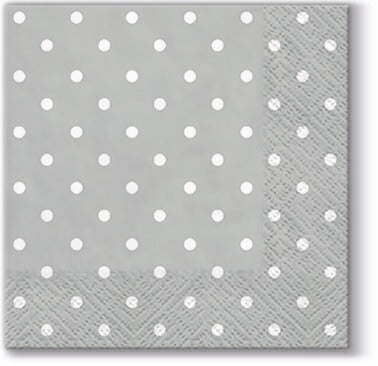 Polka Dot Silver