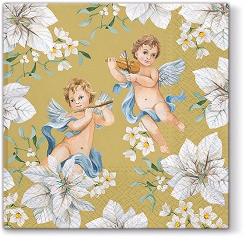 Vintage Christmas Napkins