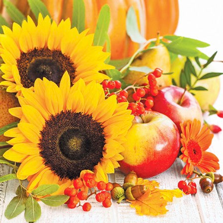 Autumn Composition Luncheon Napkins