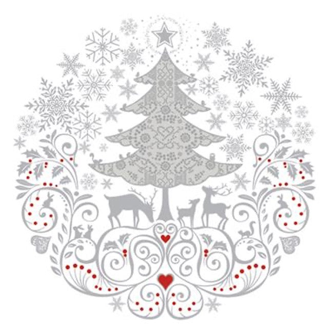 Snowy Christmas Tree