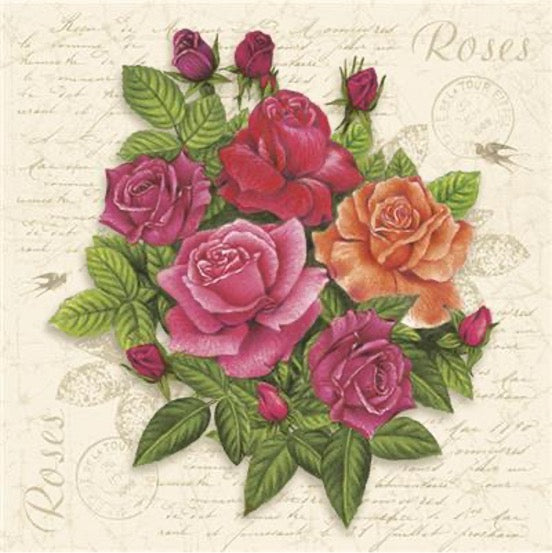 Rose Postcard