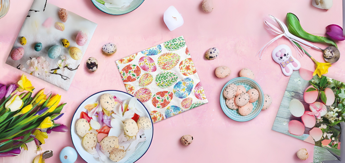 Transform Your Easter Decor With Versatile Easter Paper Napkins: Creative Ideas For Table Decor And Crafts
