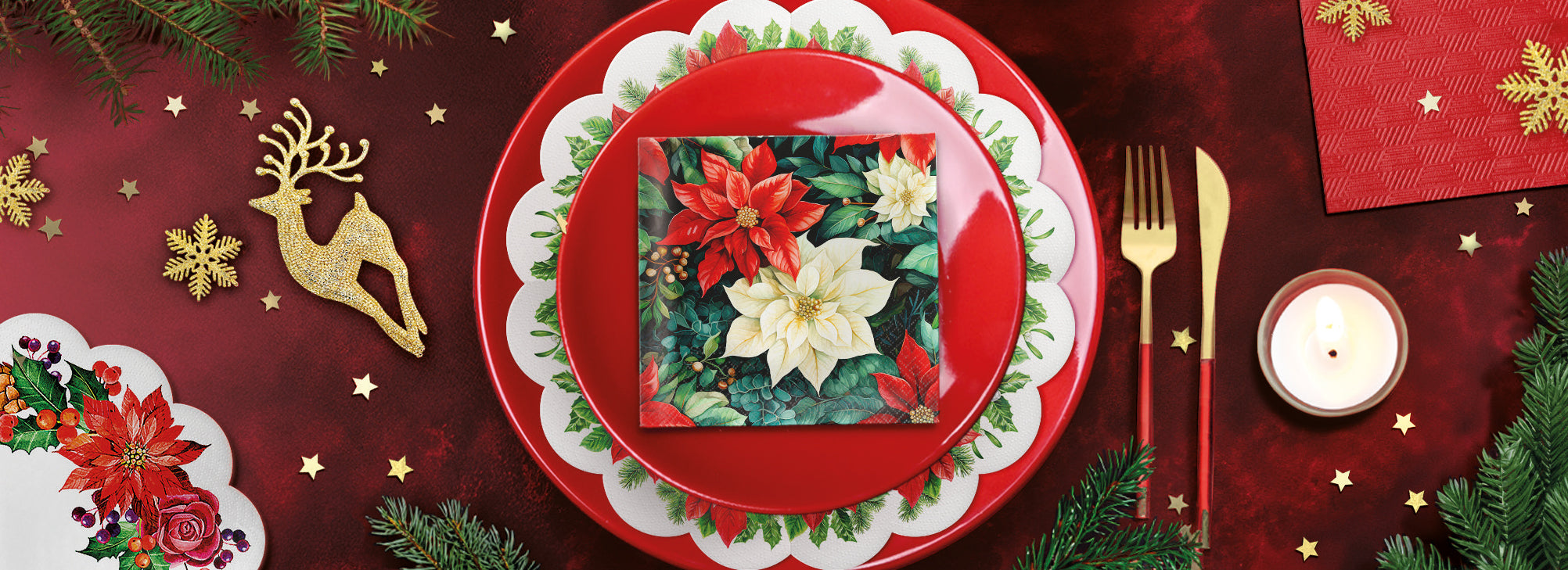 HOLIDAY NAPKINS FOR EVERY CELEBRATION