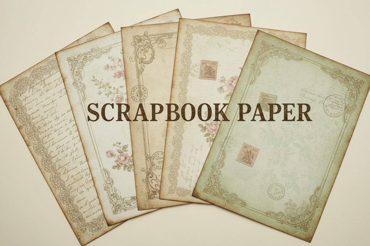 SCRAPBOOK PAPER
