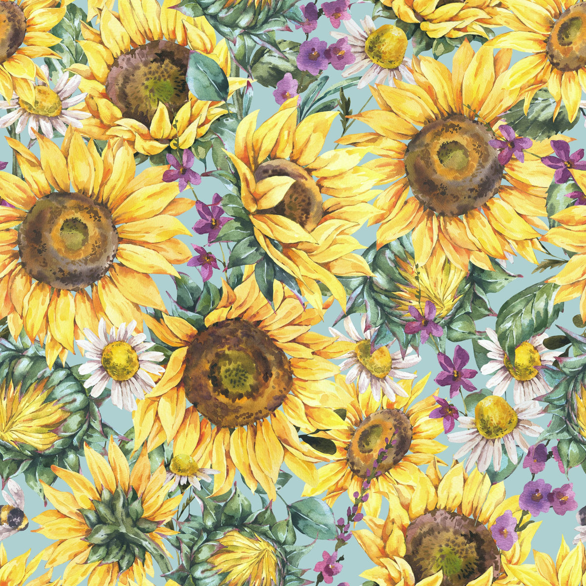 Sunflowers with Daisies Cocktail Napkins