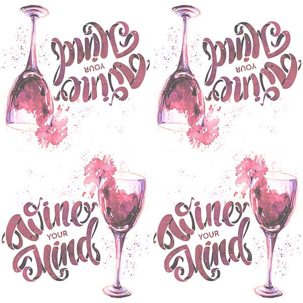 Wine Your Mind Cocktail Napkins
