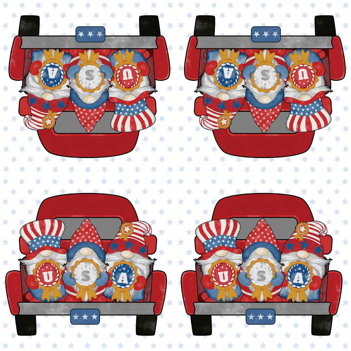 Gnomes Truck