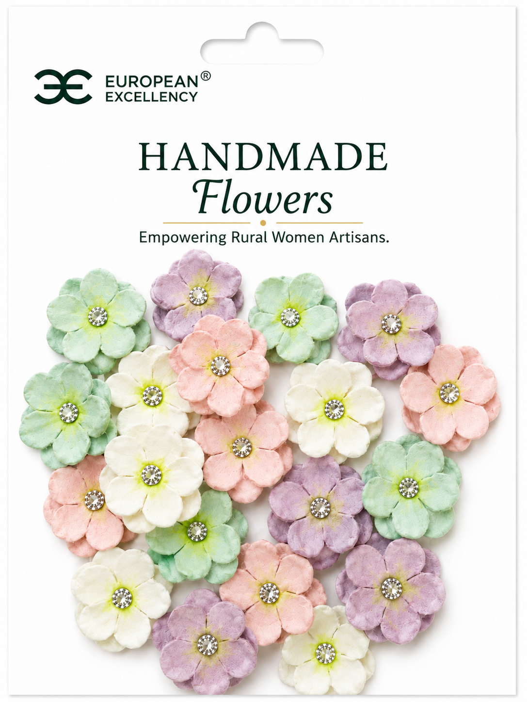 Twinkle – Fairy Garden Paper Flower Embellishments | 20 pcs