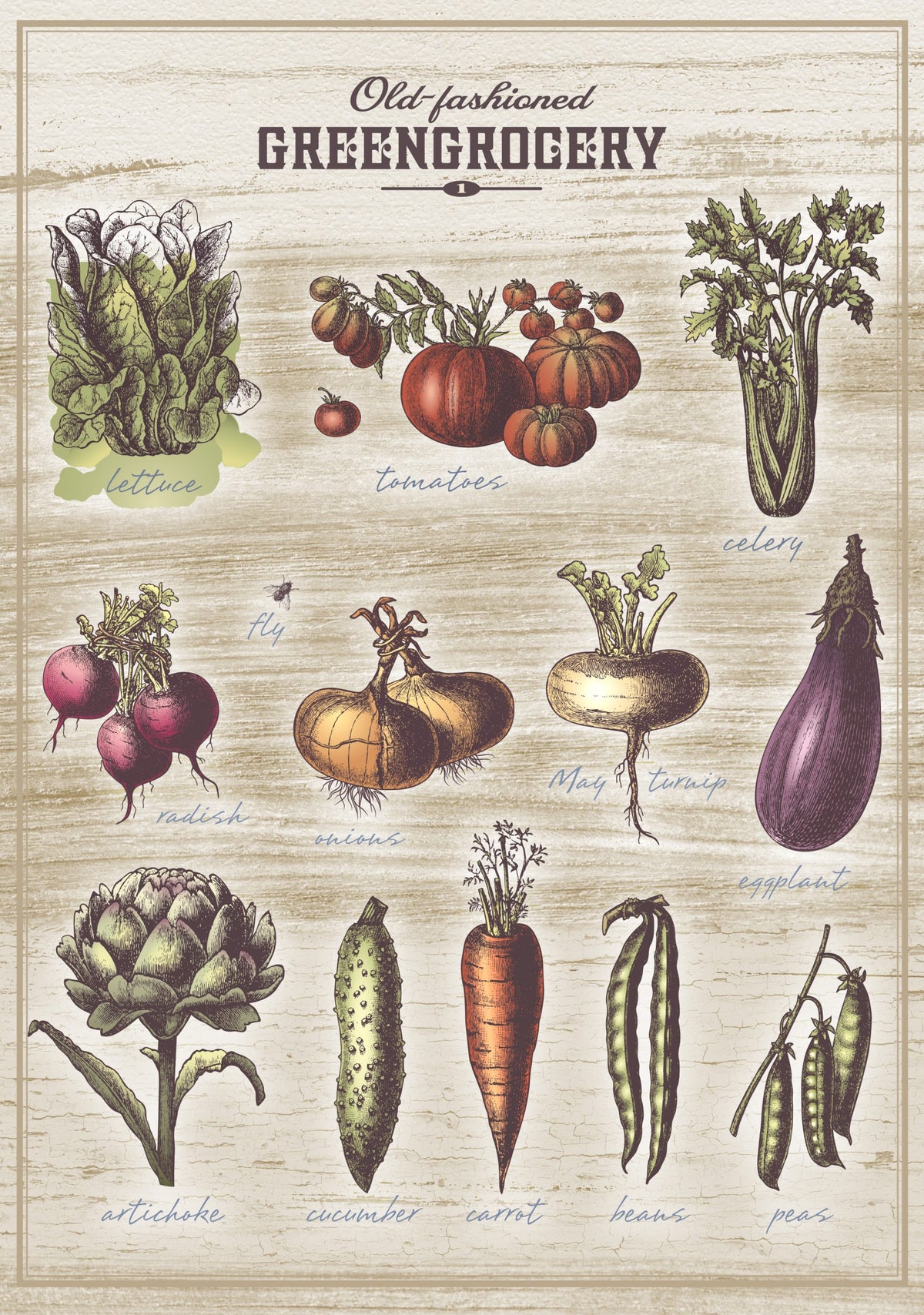 Vintage Veggies