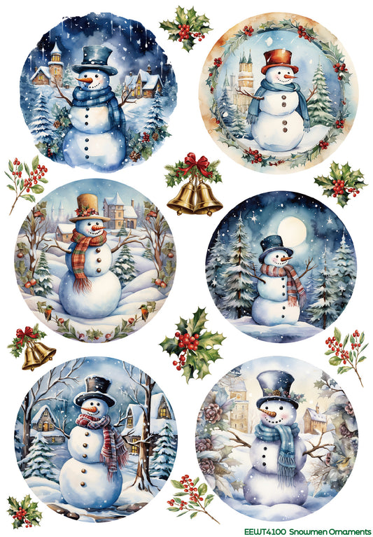 Snowmen Ornaments