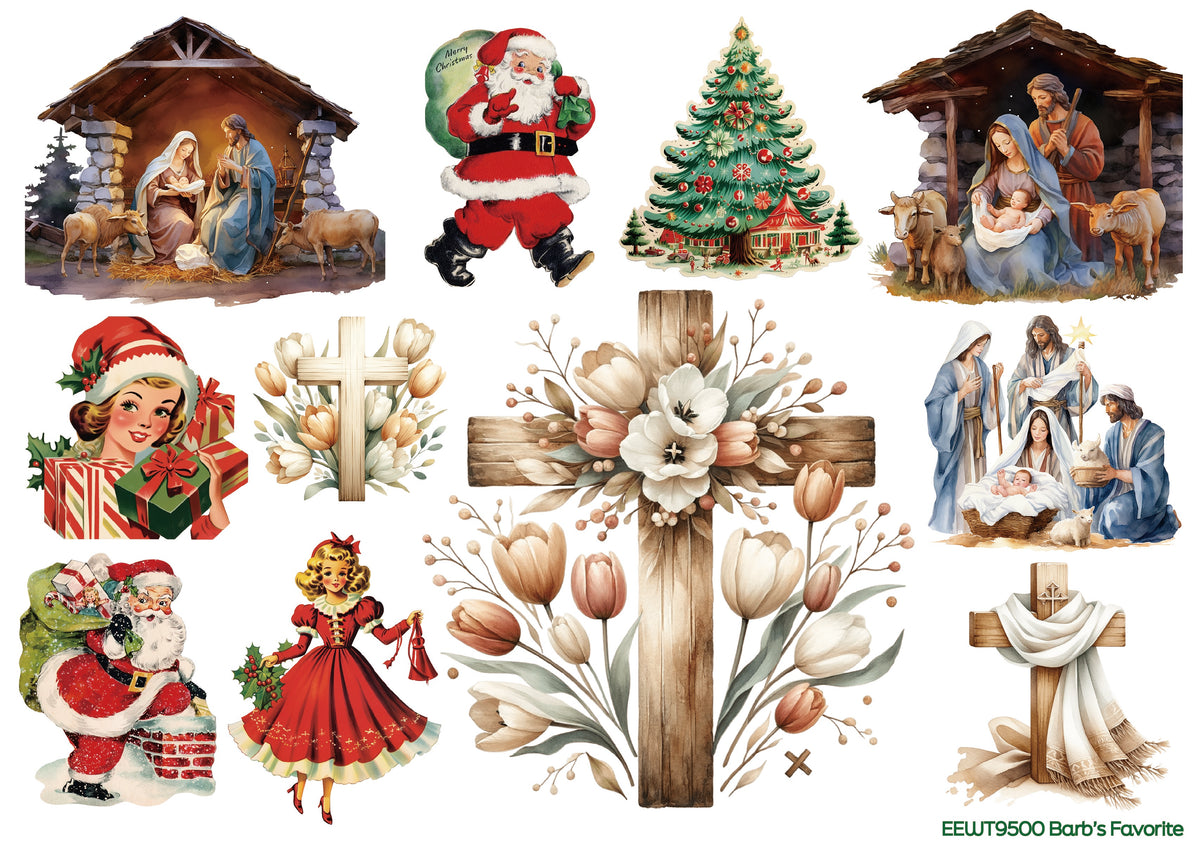 Barb's Favorite - Wet Transfer Decals
