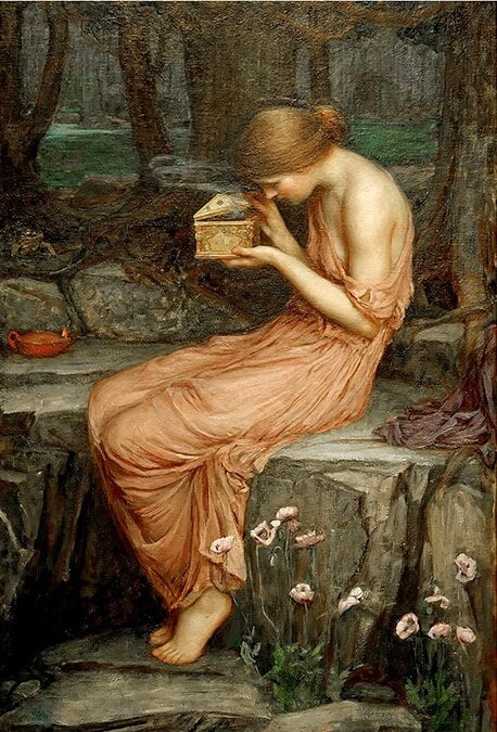 Girl with Treasure