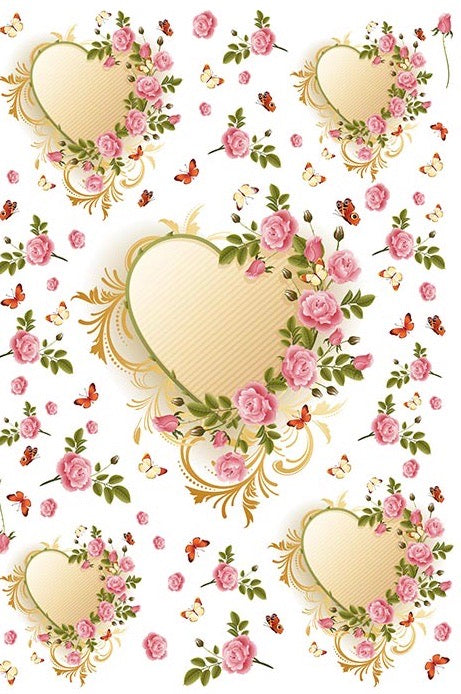 Hearts with Roses 