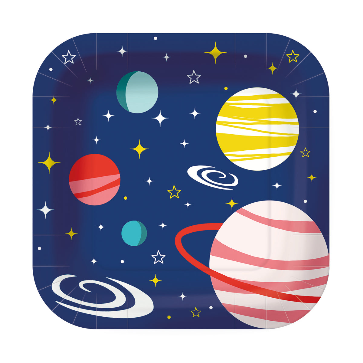 Space Square Plate