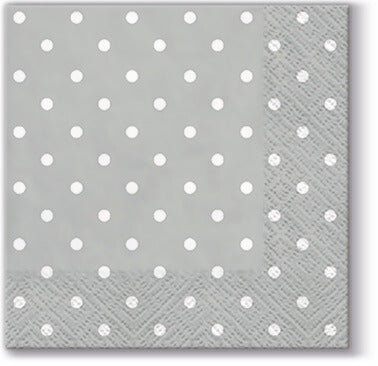 Polka Dot Silver 