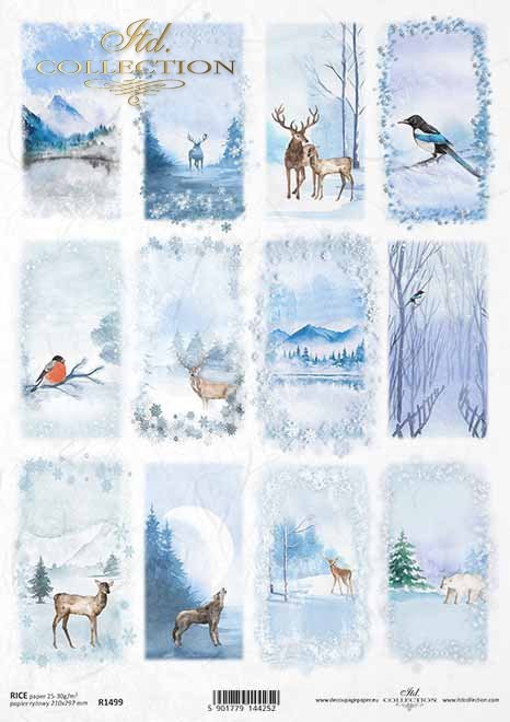 Winter Tags