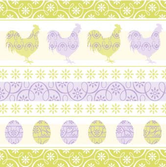 Pastel Easter 20 Cocktail Napkins