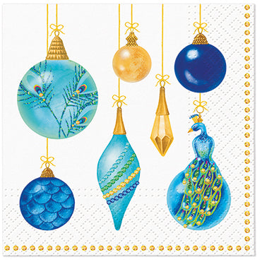 Peacock Collection Cocktail Napkins