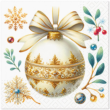 Classic Ornament Cocktail Napkins