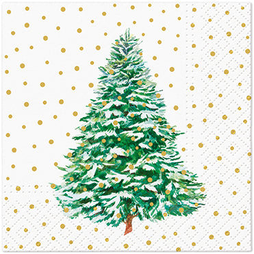 Christmas Tree Cocktail Napkins