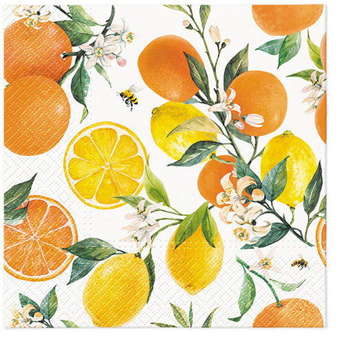 Citrus With Bees