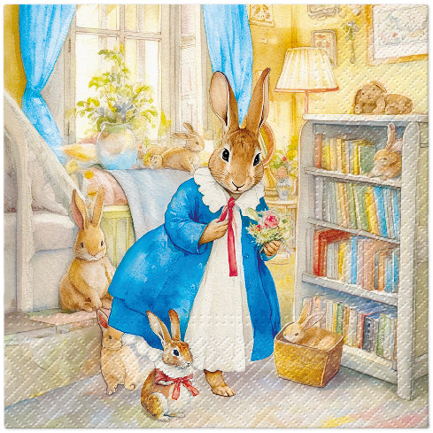 Bunny Mum 20 Lunch Napkins