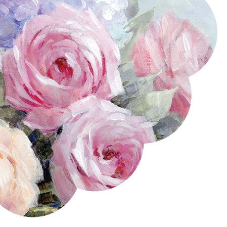 Julia Roses Round Napkins