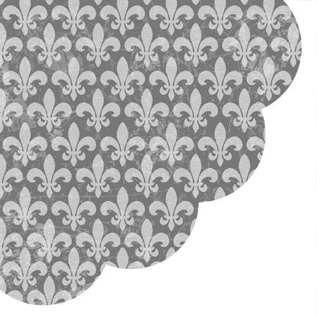 Fleur-de-Lis Round Napkins