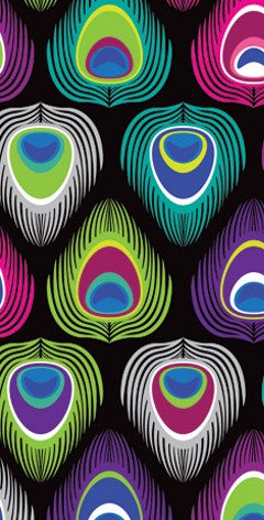 Peacock Eye Snack Napkins