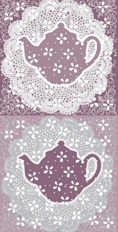 Tea Pot Party Snack Napkins