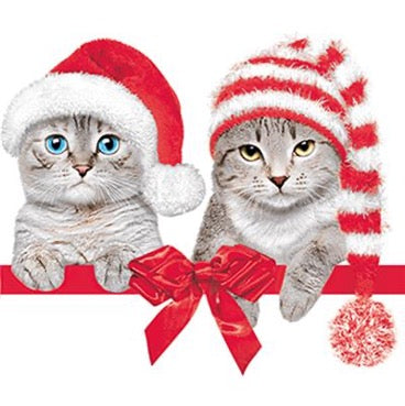 Christmas Cats 20 Lunch Napkins