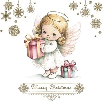 Lovely Angels 20 Lunch Napkins