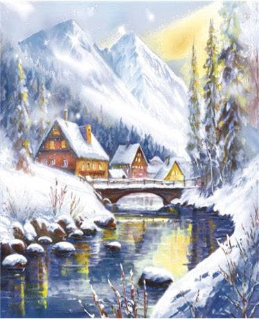 Winter Wonderland Landscape 20 Lunch Napkins