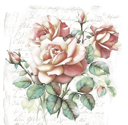 Classic Roses 20 Lunch Napkins