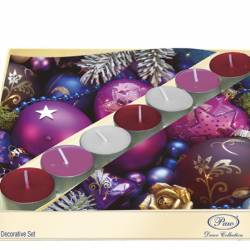 Purple Baubles Gift Set