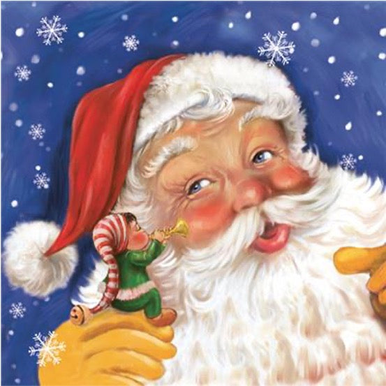 Santa and Elf