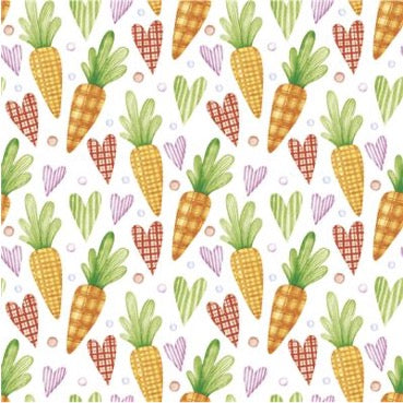 Sweet Carrots Cocktail Napkins