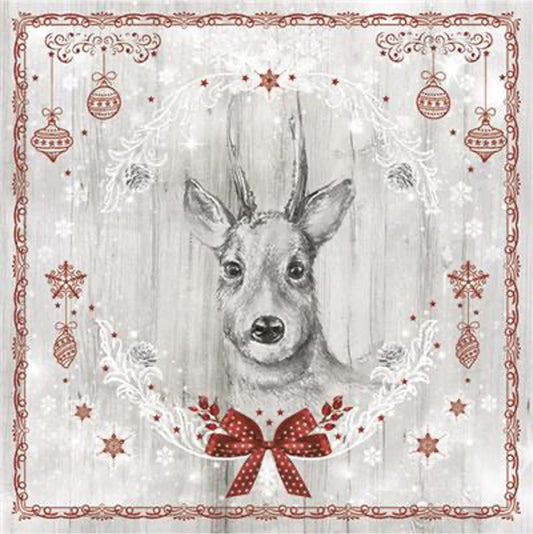 Deer On Wood