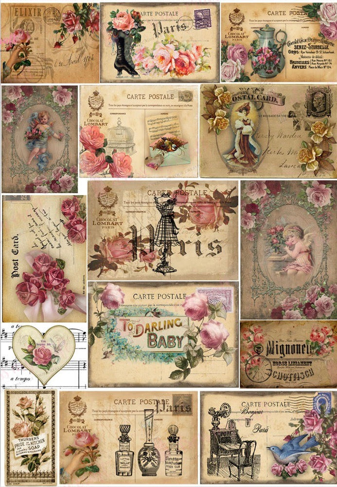 Vintage Colored Tiles