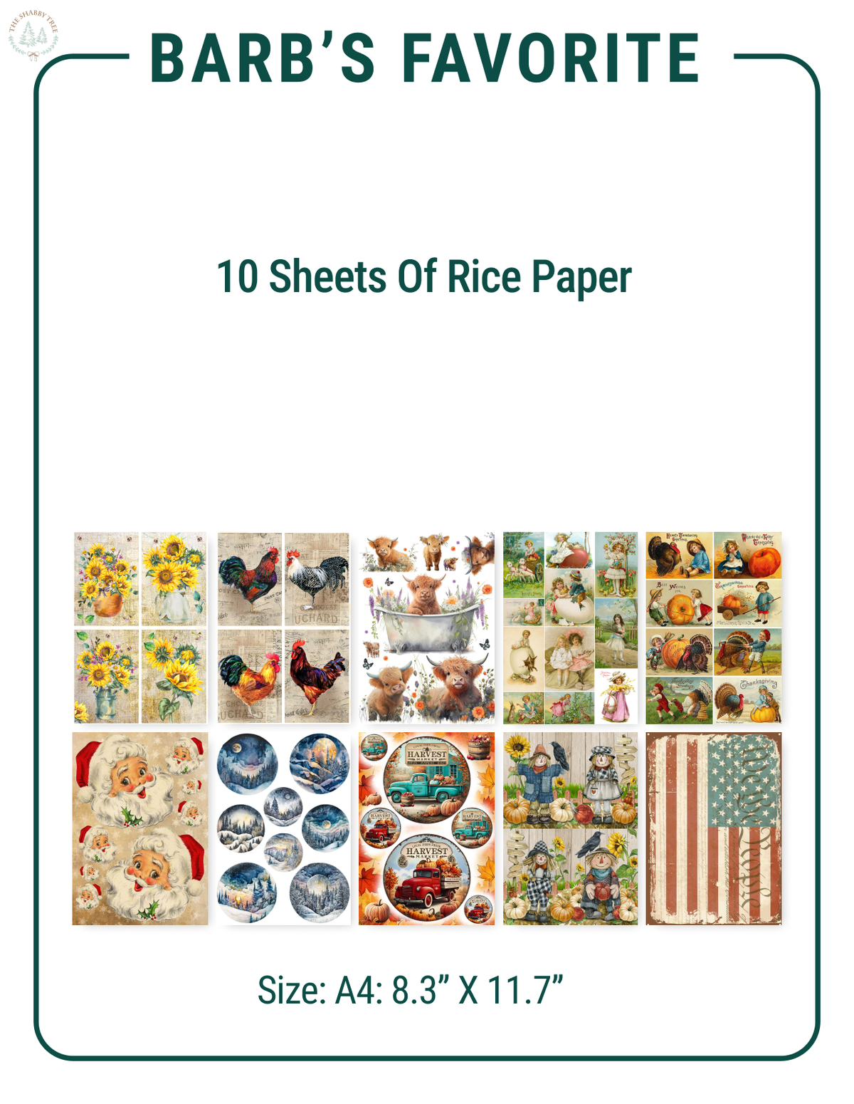 BARB'S SPECIAL RICE PAPER BUNDLE