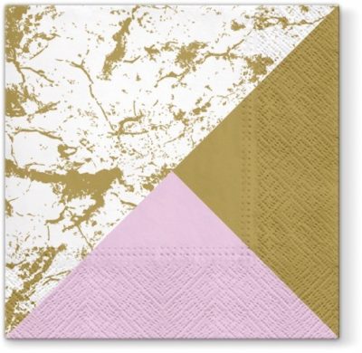 Marble Style Luncheon Napkins