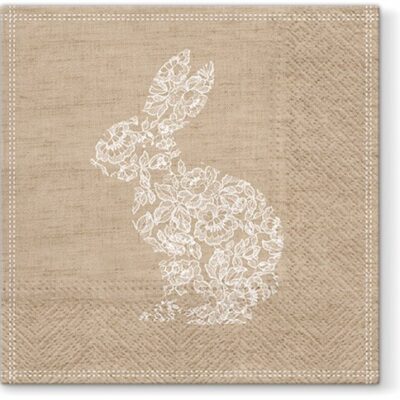 Lace Bunny Luncheon Napkins