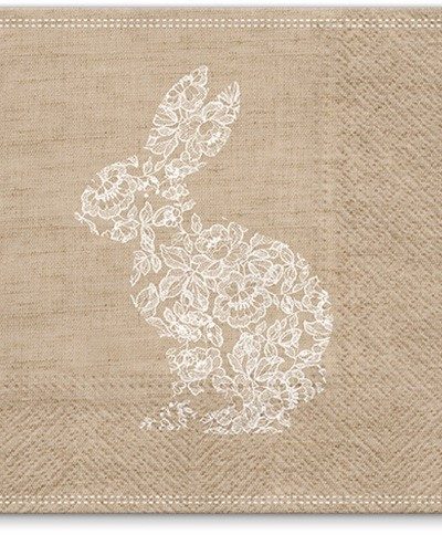 Lace Bunny Luncheon Napkins