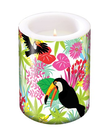 Pillar Candle Toucan