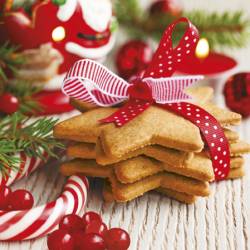 Christmas Cookies Luncheon Napkins