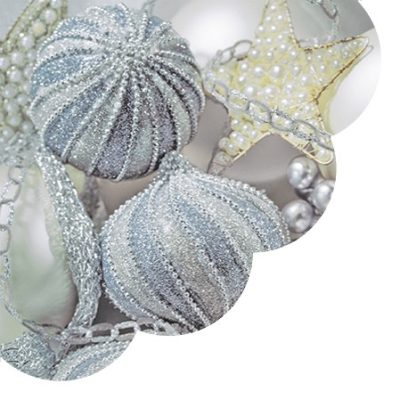 Pearl Baubles Round Napkins