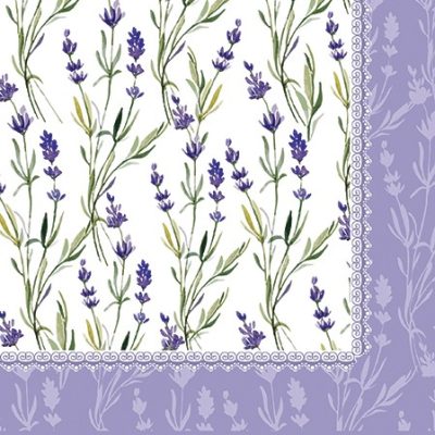 Lavender Meadow Luncheon Napkins